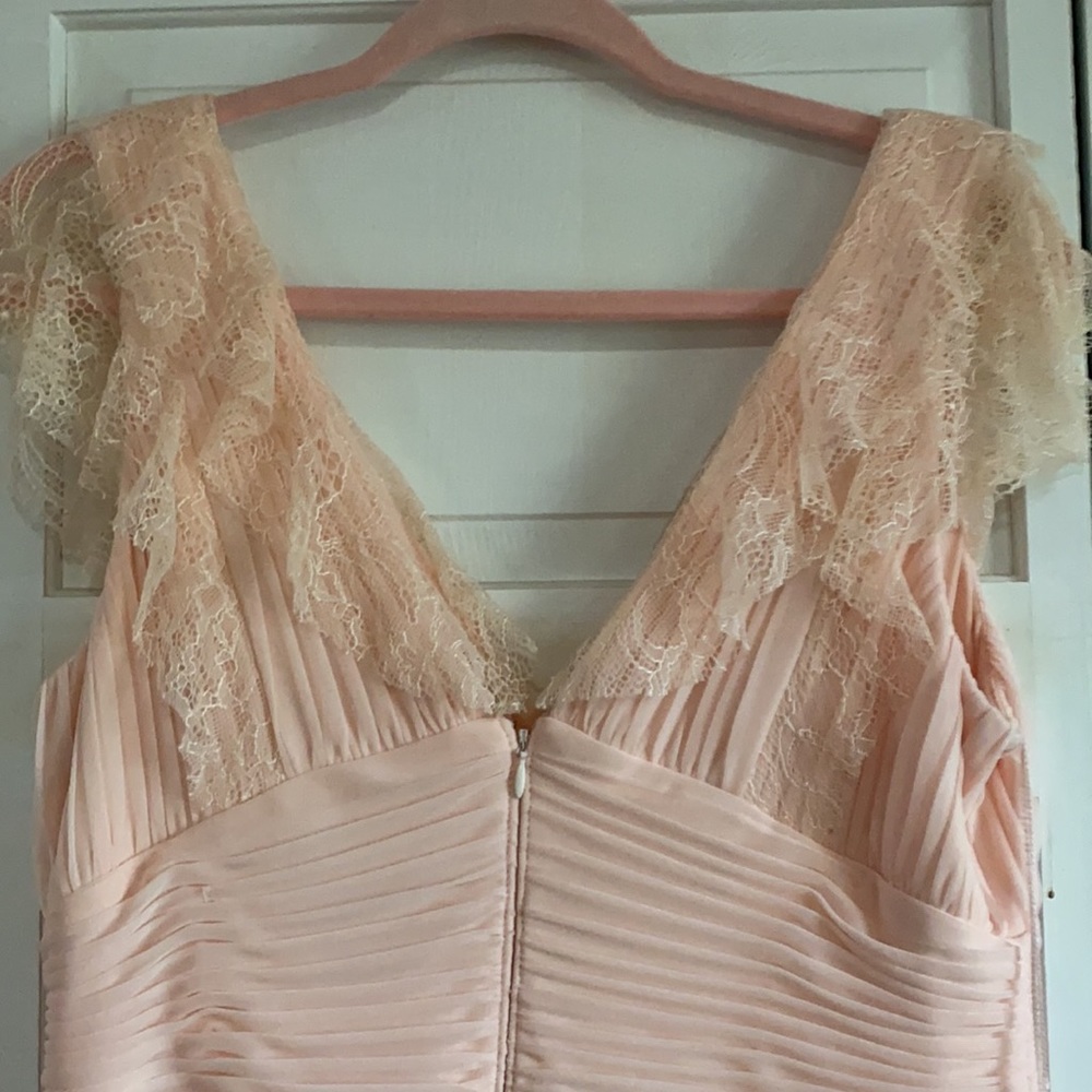 Formal Dress by Adrianna Papell Lace Tulle Ruffle Gown (Final Price) NWT - Picture 15 of 16